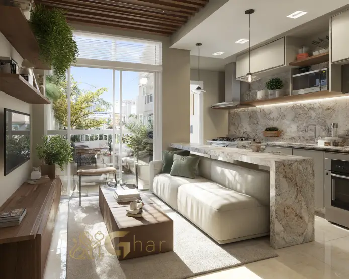 Apartamento compacto barato na Parada Inglesa São Paulo com sala integrada e layout funcional