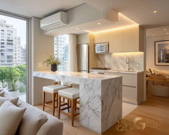 Apartamento 1 dormitório na Avenida Luiz Dumont Villares na Parada Inglesa
