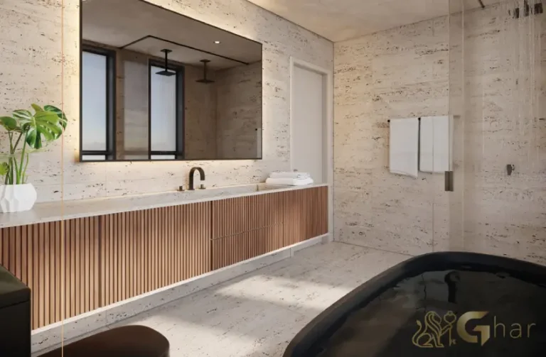 Banheiro de apartamentos de alto padrão no Ibirapuera São Paulo