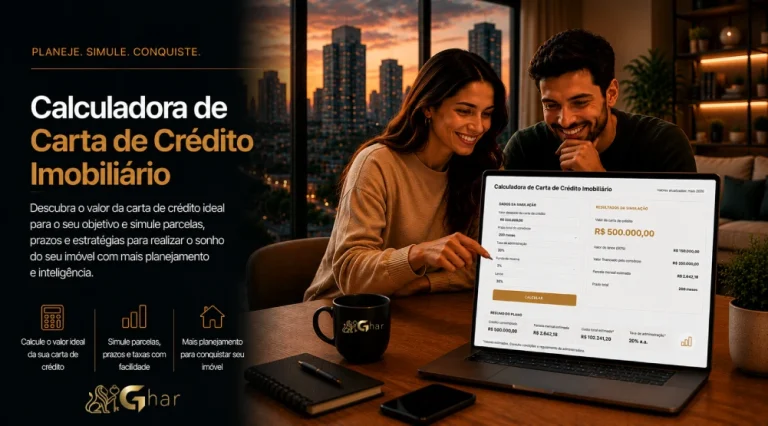 Calculadora de carta de crédito imobiliário para consórcio e compra de imóvel | GHAR Imóveis