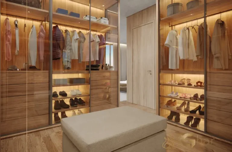 Closet em condomínio residencial no Ibirapuera Zona Sul de São Paulo