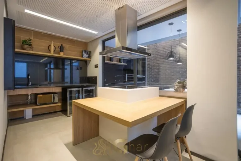 Espaço gourmet em apartamentos no Paraíso São Paulo