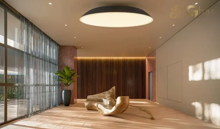 Hall de entrada do condomínio Ibiatã Paraíso no bairro Paraíso em São Paulo