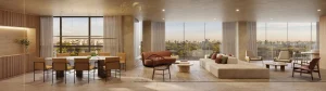 Living ampliado em condomínio residencial no Ibirapuera Zona Sul de São Paulo