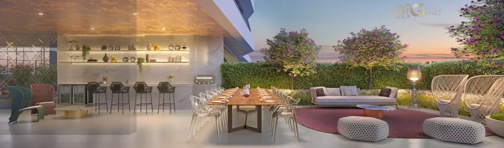 Lounge gourmet em condomínio de alto padrão no Paraíso Zona Sul de São Paulo