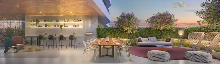 Lounge gourmet em condomínio de alto padrão no Paraíso Zona Sul de São Paulo