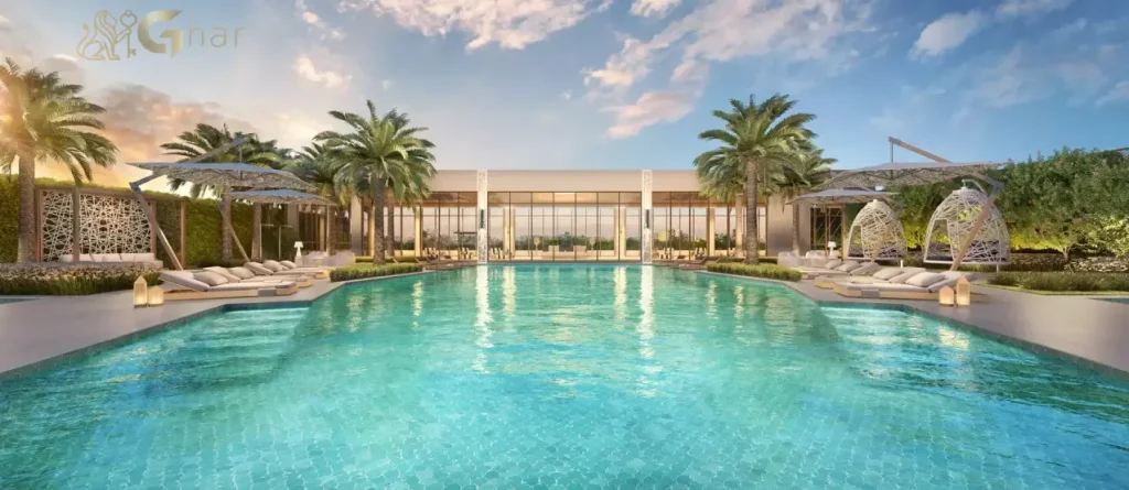Piscina do condomínio Heaven Residences no bairro Paraíso em São Paulo