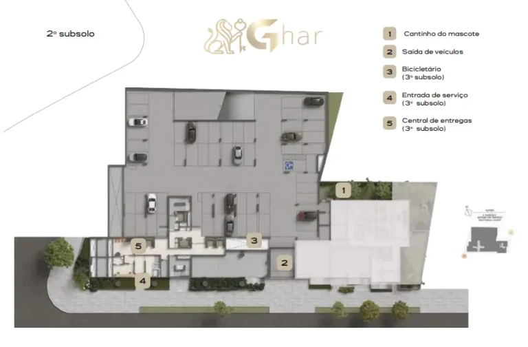 Infraestrutura de condomínio residencial no Paraíso Zona Sul de São Paulo