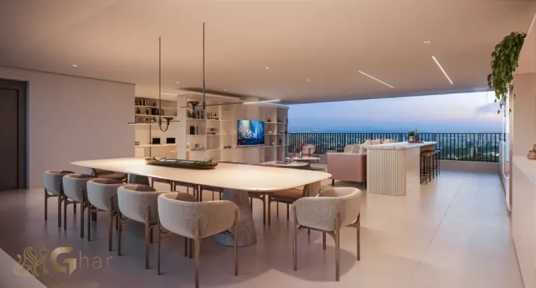 Sala de apartamento decorado de 248m² em condomínio de luxo no Ibirapuera São Paulo