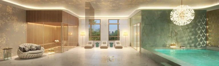 Sauna em condomínio com SPA completo em apartamentos de alto padrão no Paraíso São Paulo