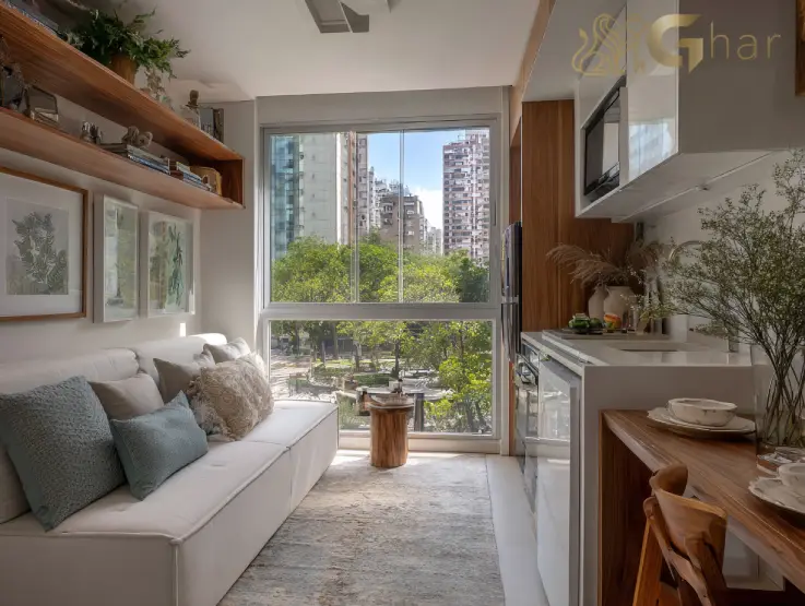 Studio moderno em região da Zona Norte de São Paulo