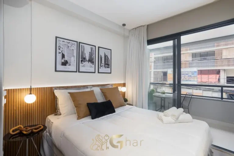 Studio decorado no Step Up Paraíso no bairro Paraíso em São Paulo