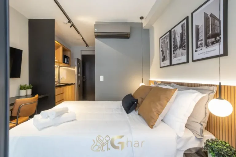 Apartamento studio decorado no Paraíso São Paulo