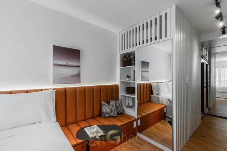 Interior do studio Step Up Paraíso no bairro Paraíso em São Paulo