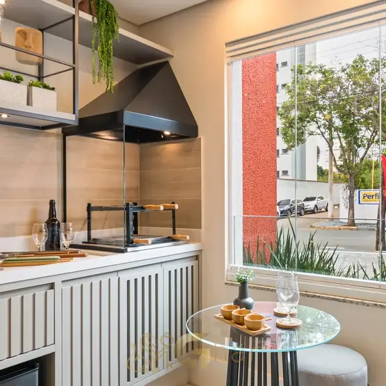 Varanda gourmet em apartamentos no Paraíso São Paulo
