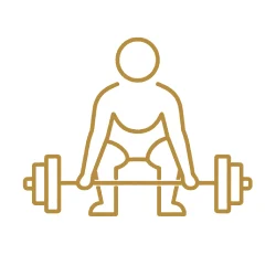 Ícone de academia e fitness