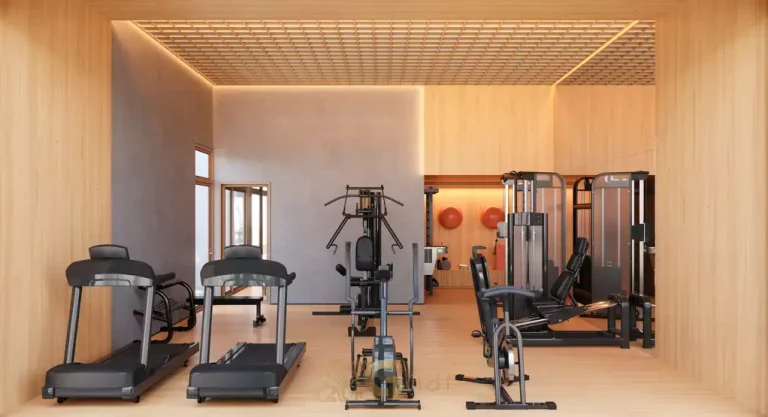 Academia fitness completa em condomínio residencial no Paraíso, na Zona Sul de São Paulo