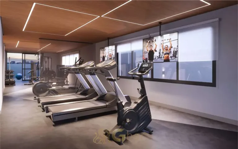 Academia e fitness com área externa em apartamentos no bairro da Aclimação, São Paulo