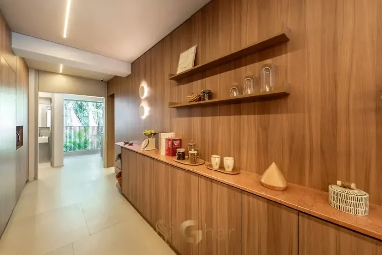 Área de serviço do apartamento decorado em apartamentos no bairro de Moema, São Paulo