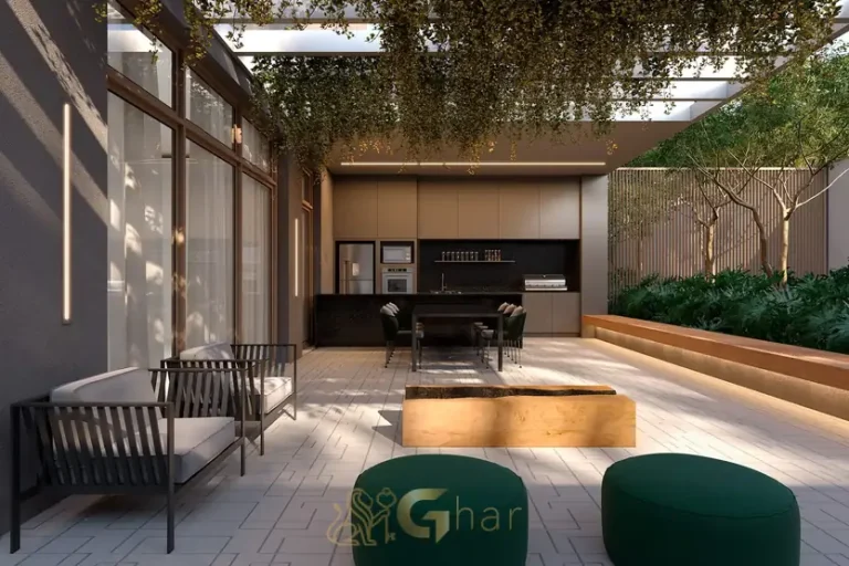 Espaço gourmet com churrasqueira no térreo em apartamentos no Paraíso, São Paulo