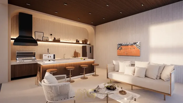 Club Tennis com estrutura exclusiva em condomínio residencial na Cidade Jardim, na Zona Sul de São Paulo