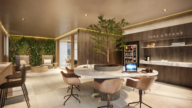 Coworking com estações individuais em condomínio residencial na Vila Mariana, na Zona Sul de São Paulo