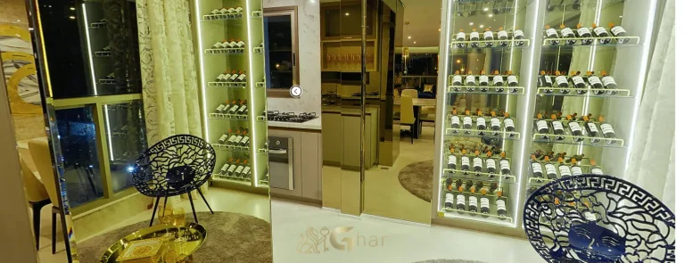 Cozinha gourmet integrada em condomínio residencial no bairro de Moema, na Zona Sul de São Paulo