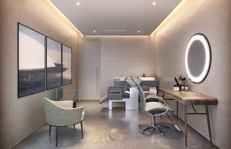 Espaço beauty com salão de cabeleireiro em apartamentos de luxo na Vila Nova Conceição, São Paulo