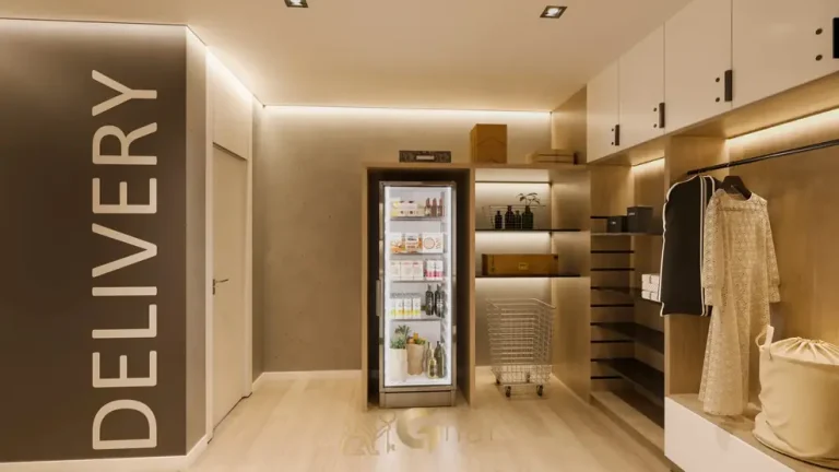 Espaço delivery em condomínio residencial na Vila Mariana, na Zona Sul de São Paulo