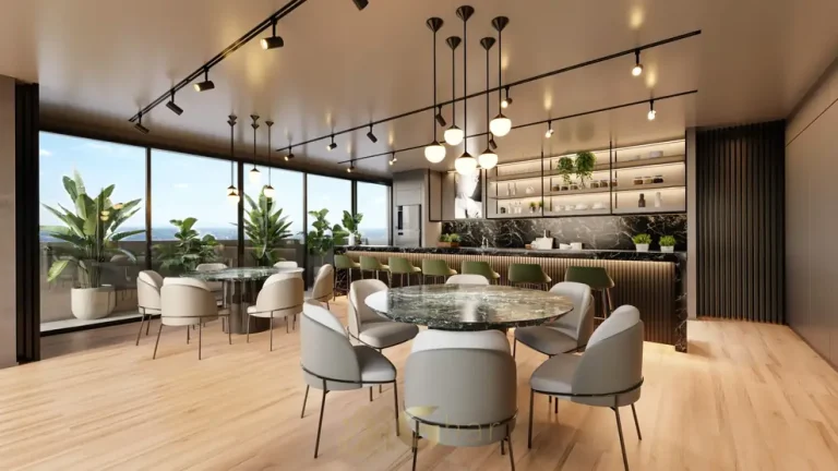 Espaço gourmet em apartamentos no Paraíso, São Paulo