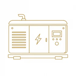 Ícone de gerador de energia