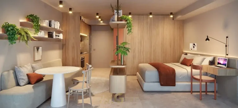 Living do apartamento de 1 dormitório em apartamentos no bairro de Pinheiros, São Paulo