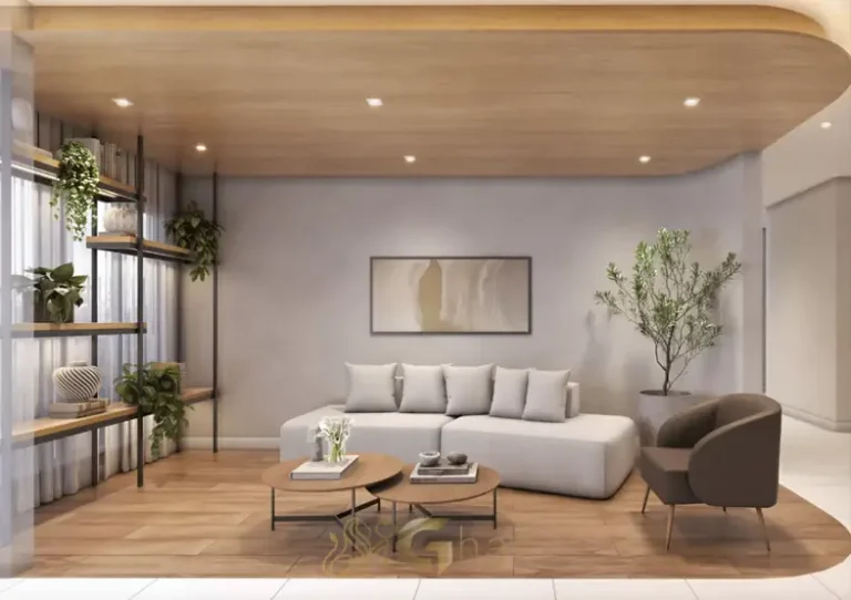 Lobby de entrada das torres em apartamentos no bairro de Santana, São Paulo