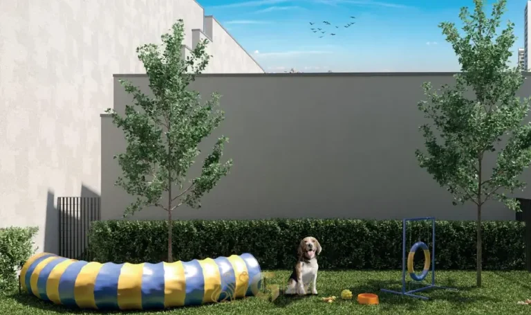 Pet place para animais de estimação em condomínio residencial na Vila Mariana, na Zona Sul de São Paulo