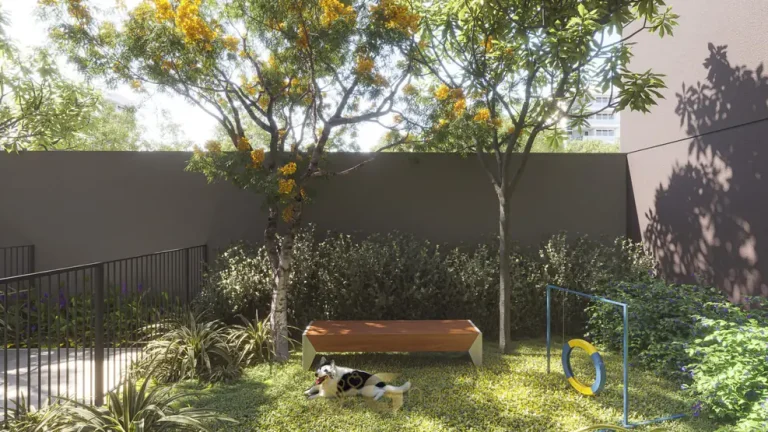 Pet place do condomínio QG Faria Lima em Pinheiros, São Paulo