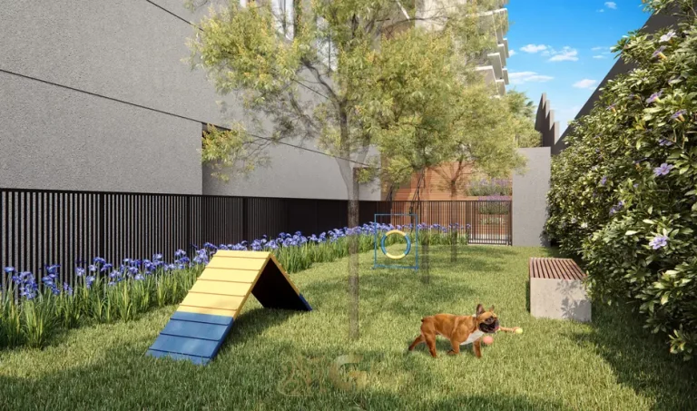 Pet place em condomínio residencial no bairro de Pinheiros, na Zona Oeste de São Paulo