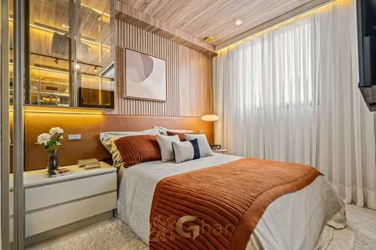 : Quarto decorado do Soft Clementino no bairro Vila Mariana em São Paulo