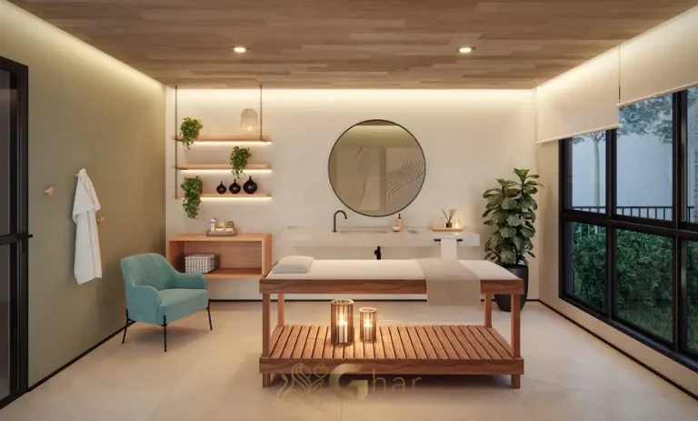 Sala de massagem em apartamentos no bairro de Pinheiros, São Paulo