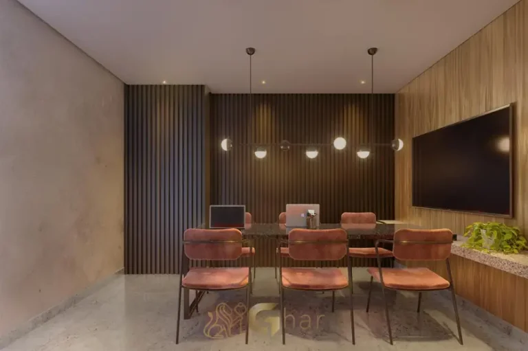 Sala de reunião em apartamentos em Perdizes, São Paulo