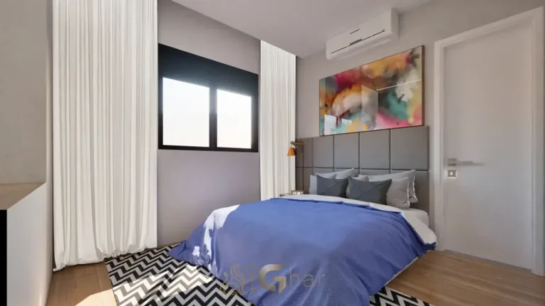 Studio decorado do condomínio Seiza Paraíso no bairro do Paraíso em São Paulo