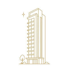 Ícone de torre única