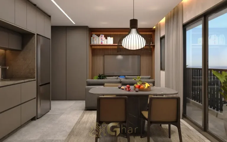 Varanda do apartamento decorado em condomínio residencial no bairro do Paraíso, na Zona Sul de São Paulo