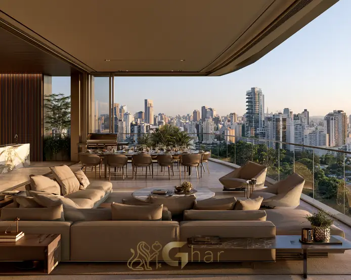 Apartamento próximo ao Shopping Ibirapuera em Moema, Zona Sul de São Paulo