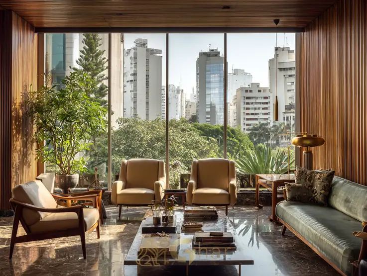 Sala em imóvel na Zona Sul de São Paulo