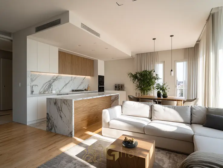 Apartamento de 2 dormitórios no Paraíso – sala de estar ampla