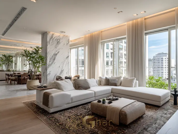Sala em novo imóvel na Zona Sul de São Paulo
