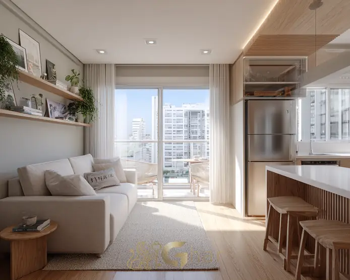Moema — apartamentos compactos com varanda