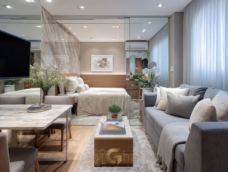 Paraíso — apartamento compacto para investimento e moradia