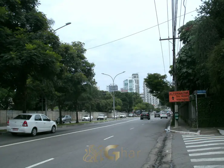 Avenida Ibirapuera em Moema – vias arborizadas do entorno