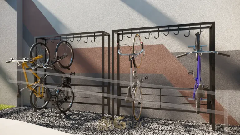 Bicicletário em apartamentos no bairro do Mandaqui, São Paulo